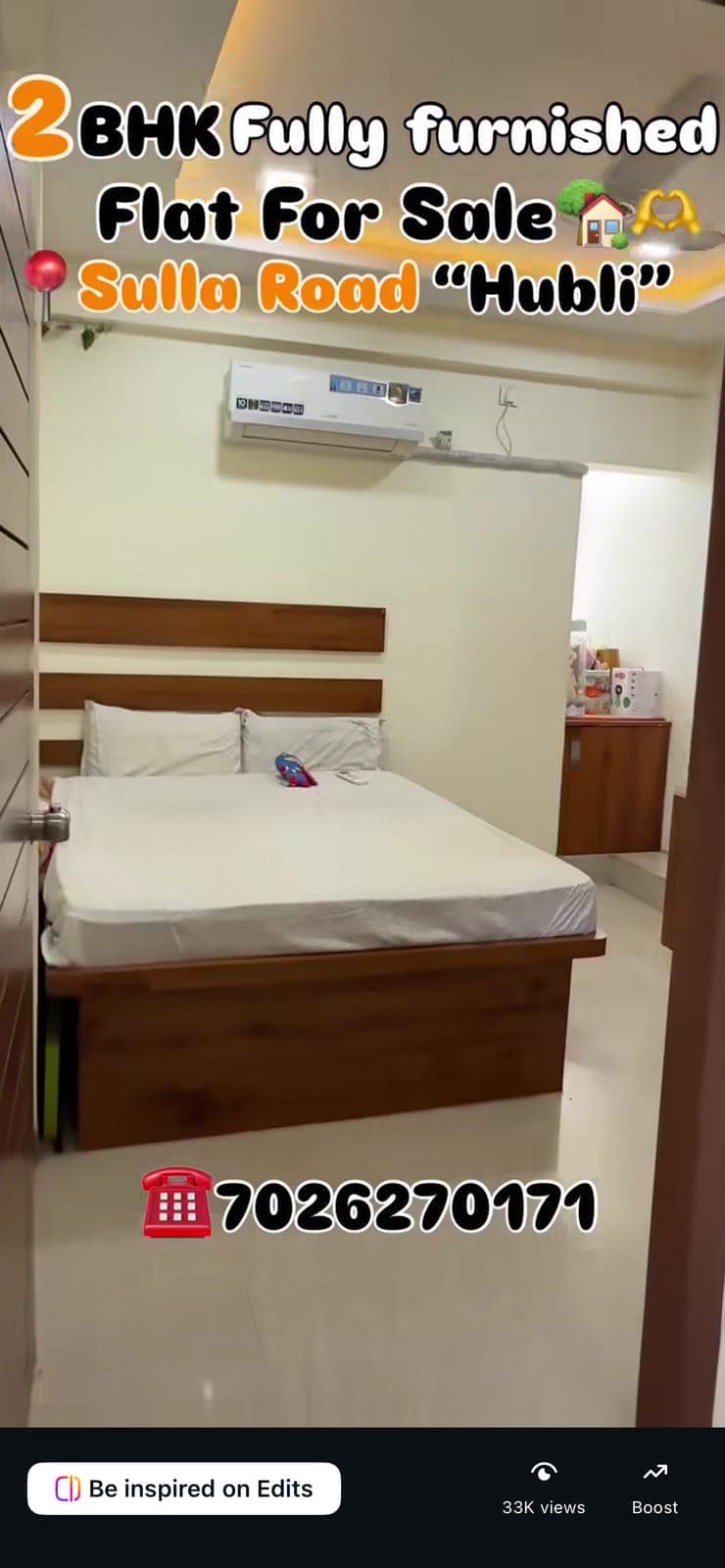 2BHK flat for sale